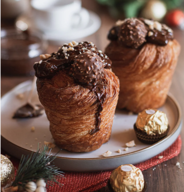 Hazelnut Cruffin